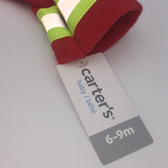 Carter’s Fireman Fire Fighter Infant Costume Halloween Pretend Play 6-9 … - Picture 4 of 9